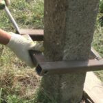 Как вытащить бетонный столб своими руками
