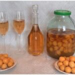 Домашнее «шампанское» (настойка) из плодов алычи