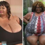 Женщина разбогатела и прославилась благодаря 60-килограммовой груди