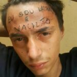 Бразилец с татуировкой «Я вор и идиот» на лбу снова попался на краже
