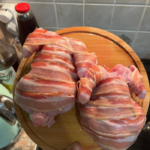 Фаршированная курица в духовке — рецепт с фото
