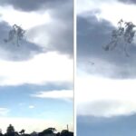 Что-то странное зависло в небе над Сиднеем