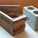 Раскладная форма из дерева для изготовление стеновых блоков своими руками
