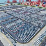 Автомобильный порт в Китае