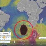 Загадочная гигантская аномалия замечена в океане недалеко от ЮАР