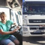 Учительница с 30-летним стажем стала дальнобойщицей и теперь водит КАМАЗ