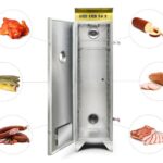 Коптильно-сушильный шкаф из холодильника для холодного статического копчения