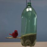 Кормушка для птиц из пластиковой бутылки