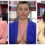 Горячие ведущии с албанского телеканала которым запрещено на работе носить лифчики