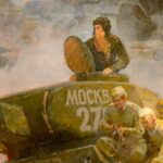 Что за бородатый танкист нарисован на диораме «Огненная дуга» белгородского музея ВОВ