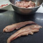 Теплый салат из молок лососёвых рыб — домашняя рецепт с фото