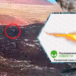 Загадочный белый летающий объект попал на камеру у лавовых полей в Исландии
