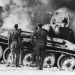 Как немцы окружили горящий советский танк с экипажем и чем все кончилось