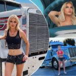 Привлекательная водительница грузовика рассказала о изменениях в карьере